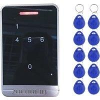 DC12V Touch RFID Keypad Access Control System Door Opener Smart RFID Access Controller WG26 +10pcs