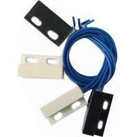 5pcs/lot NC/NO type AC85-AV220V Wired Door Window Sensor Magnetic Switch Home Alarm System for Door