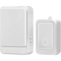 Wireless Doorbell 7 Color Lights Flash Music Doorbells Home Wireless Elderly Deaf Men Door Bell