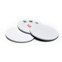 100pcs 25mm 125Khz RFID Cards ID 3M Sticker Coin Cards TK4100 Chip Compatible EM4100