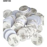 200Pcs/lot Adhesive 13.56mhz UID changeable S50 1K RFID Sticker Wet Inlay NFC tag Sector 0 Block 0 UID Rewritable