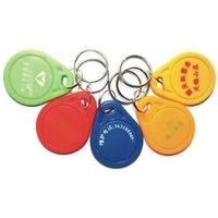 100pcs Custom Printing RFID Tag 125KHz 13.56MHz Token Key Fobs Keyfob RFID Card Printed Arbitrary