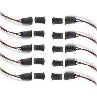 10pairs Normally Opne(NO type) RC-33A Wired Door Window Sensor Magnetic Switch for Home Alarm System