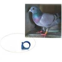 10pcs/Lot EM4305 ISO11785 pigeon ring plastic Bird leg ring tag Animal rfid ring tag for tracking