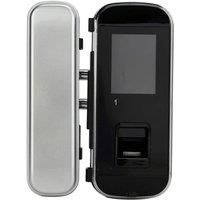 DIY so easy Biometric Fingerprint Door Lock For Office Glass Door Keyless With Touch Keypad Remote