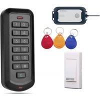 Access Control Kits Wireless 2.4GHZ Electric Door Lock Security Door With Password Keypad