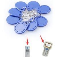 50pcs/lot 13.56MHz IC Card Clone Changeable Smart Keyfobs Key Tags Card 1K S50 RFID Access Control