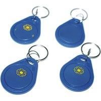100pcs Custom Printing RFID Tag 13.56MHz Token Key Fobs Keyfob RFID Card Printed Pattern LOGOa ccess