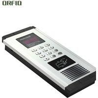 Free shipping DIY RFID access control system +doorphone Building intercom system +2 doorphone+ decoder+10pcs RFID cards
