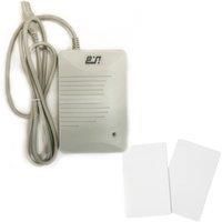 Multiple Output YLE406 USB RFID Reader 125khz EM4100 ID Contactless Sensitivity Smart Card Reader