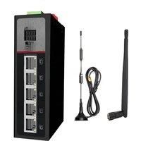 Long Range Wireless 4G WiFi M2M Router for Device Monitoring with DI DO WAN LAN 4G LTE WIFI Router