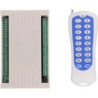 DC12V/24V 16CH 100M Long Range Radio Controller RF Wireless Remote Control Switch 16 Relay Switch