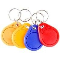 100pcs F1108 (Compatible MFS50) 13.56MHz RFID IC Key Tags Keyfobs Token NFC TAG Keychain