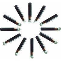 100pcs 12X2.12mm RFID EM4100 125KHZ/134.2KHZ ISO11785 Glass Tube Animal Microchip tags,Animal RFID