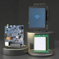 TCP/IP RS232/485/Wigan26/34 UHF RFID Reader writer Long Range Antenna Uhf RFID module with free SDK