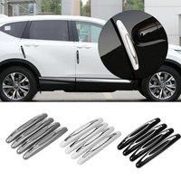 4Pcs Car Door Anti-Collision Protector Guard Strip Scratch Car Rubber Bumper Stickers Auto Door Edge