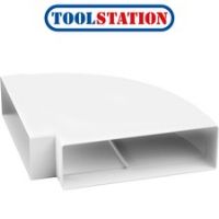 204mm Horizontal 90£ Bend