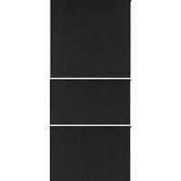 For tesla 2021-23model Y 3 center sticker Center Console Panel Grain Film Central Control Car dashboard cover sticker Dumb Black
