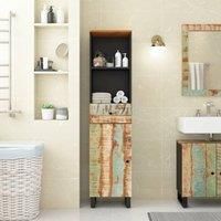 Bathroom Cabinet 38x33x160 cm Solid Wood Reclaimed