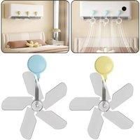 Wind Deflector Room Airs Conditioner Window Baffle Silicone Suction Fan Shaped Anti Direct Blowing