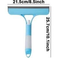 3-In-1 Car Glass Cleaning Wiper with Spray Bottle -Car Door,Window,and Windshield Cleaner Squeegee for Car and Home Washing Tool
