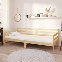 Day Bed Solid Pinewood 90x200 cm