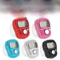 10/5/3/1PCS Finger Clickers For Counting LCD Display Number Clicker Counter LCD Screen Number Tracking Record Ring Clicker Maker