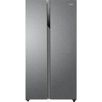 Haier HSR3918ENPG 91cm Frost Free American Fridge Freezer Silver