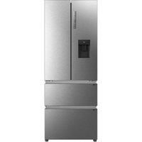 HAIER HFR5719EWMP Fridge Freezer - Platinum Inox