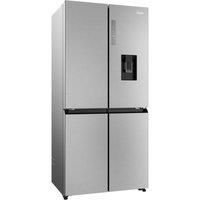 Haier Cube 83 Series 3 HCR3818EWMM American Fridge Freezer - Stainless Steel ...