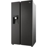 HAIER HSW79F18DIPT American-Style Smart Fridge Freezer - Slate Black, Black