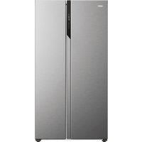 Haier HSR5918DNMP 90.5cm Total No Frost Fridge Freezer - Pt. Inox AMERICAN SIDE