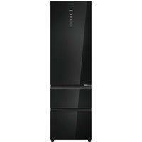 Haier HTW7620DNGB 3D 60 Series 7 60cm Free Standing Fridge Freezer Obsidian
