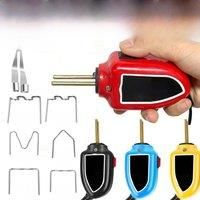 1200/600/200PCS 100W Plastic Welding Machine Plastic Welder Gun Hot Stapler Bumpers Repair Kit Soldering Iron For Bumper Repair