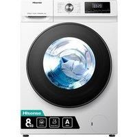 Hisense WFQA8014EVJM 8Kg Washing Machine with 1400 rpm - White - A Rated