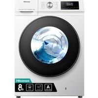 HISENSE WDQA8014EVJM 8 kg Washer Dryer - White