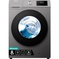 Hisense WDQA8014EVJMT 8Kg / 5Kg Washer Dryer with 1400 rpm - Titanium - D Rated