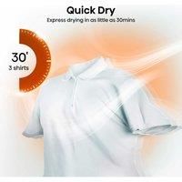 Hisense DHQA902U 8Kg Heat Pump Tumble Dryer - White - A++ Rated