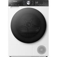 Hisense DH5S102BW Heat Pump Tumble Dryer - White - 10kg - Smart - Freestanding