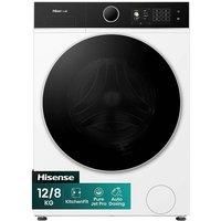 Hisense WD5I1245BWR 12/8KG 1400 Spin Washer Dryer - White