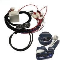 Triple Key Switch Ventilation switch Heating and Massage Multifunctional Touch Switch For RV