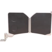 Aluminum Alloy RV Seating Armrest Foldable Table in-Seat Hidden Foldable Design