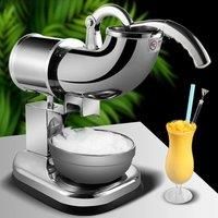 Automatic Commercial Snow Ice Shaver Bingsu Making Machine Ice Crusher