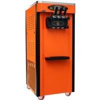 Commercial High Output Soft Ice Cream Machine Three Flavors Mixed for Dessert Shop and Supermarket