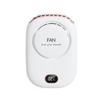 Usb Portable Mini Neck Fan - White, Pink Or Green!