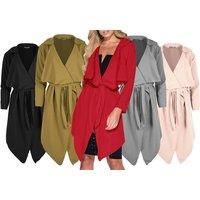 Hooded Cardigan Jacket - 14 Colours & Uk Sizes 8-26 - Plum