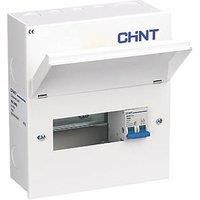 Chint NX3-8MS Metal Board with 6 Empty Way, Plus 100 A Incomer
