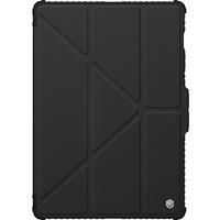 NILLKIN For Samsung Galaxy Tab S9 S10 Ultra FE Plus Flip leather pen slot flat shell multi angle folding protective cover