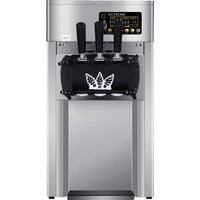 Milk Tea Shop Bar Ice Cream Equipment Soft Ice Cream Machine Ice Cream Maker 1200W Three Flavor Ice Cream Machine