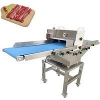 Frozen Meat Slicer Electric Slicer for Beef Cooked Meat Strip Cutter Chicken Dicer Pork Liver Strip Cutting Machinery